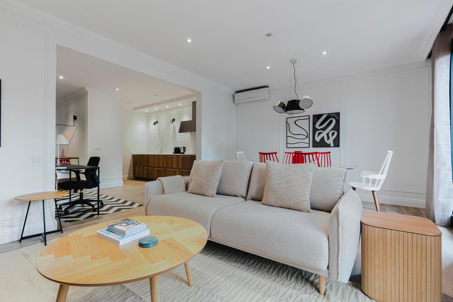 Appartement Blueground Antiga Esquerra Ac Balcony Bcn-166 *